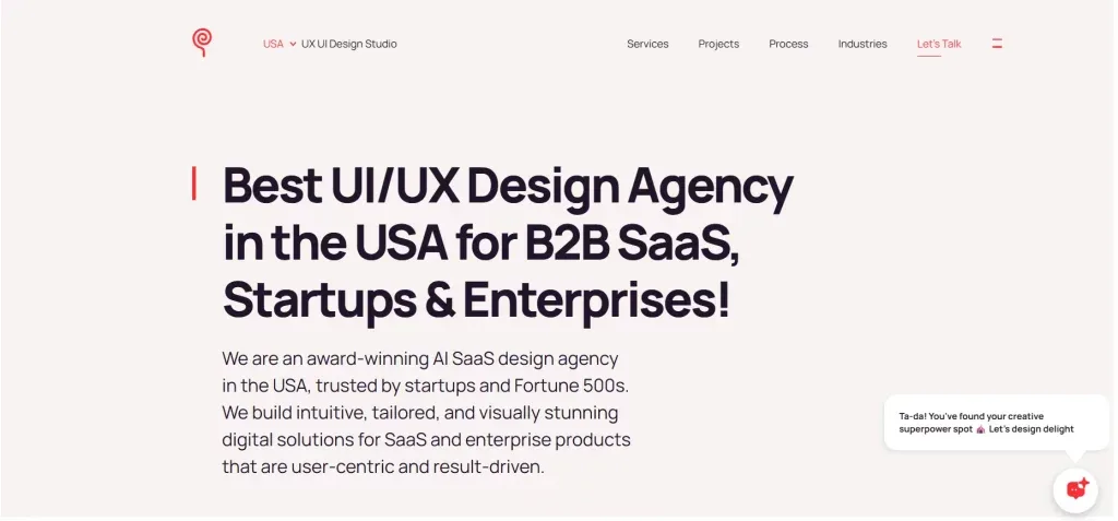 Lollypop Design Website Image