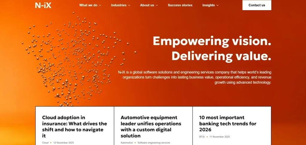 N-IX Website Image