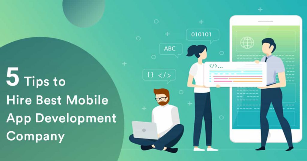 Mobile app development firm