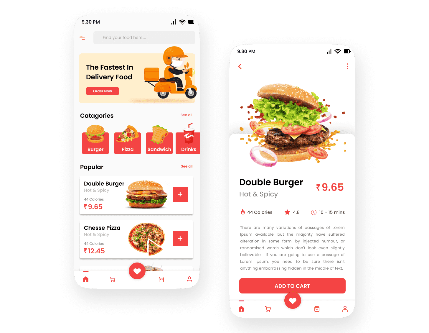 Food Delivery App developed by Softsuave -Customer app