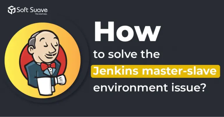 How to solve the jenkins master-slave enviroment issue?