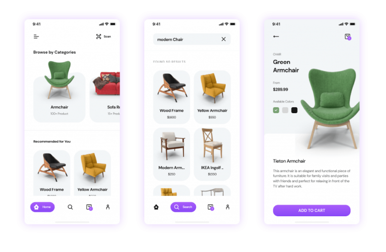 Develop Furniture Store Marketplace Furniture Store App Development