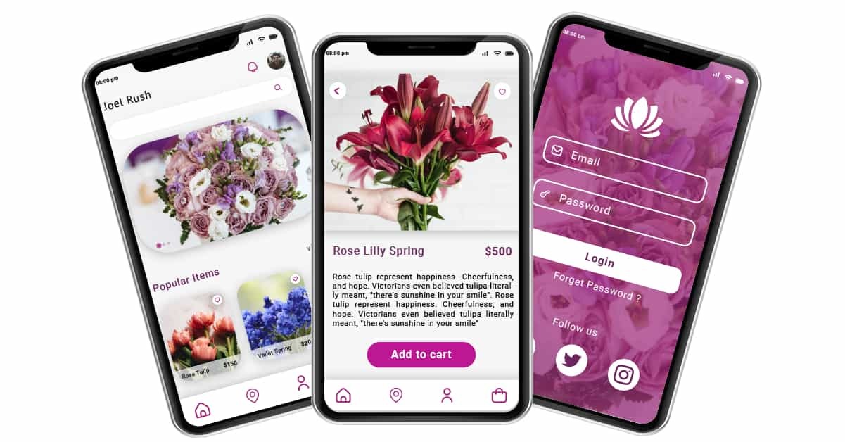 Flower Delivery App Development Soft Suave