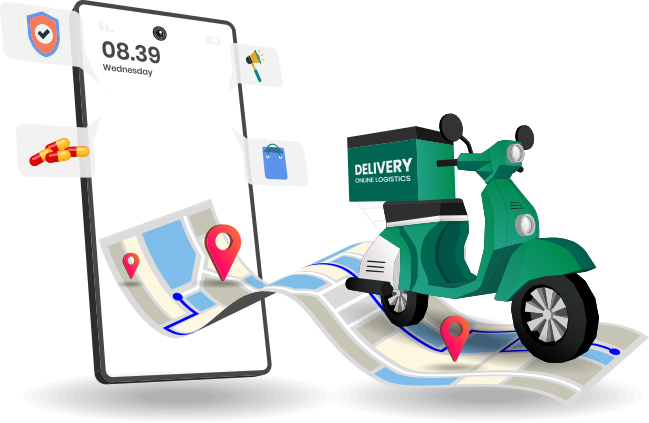 courier delivery app development company soft suave