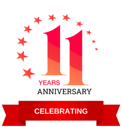 11th Anniversary Logo