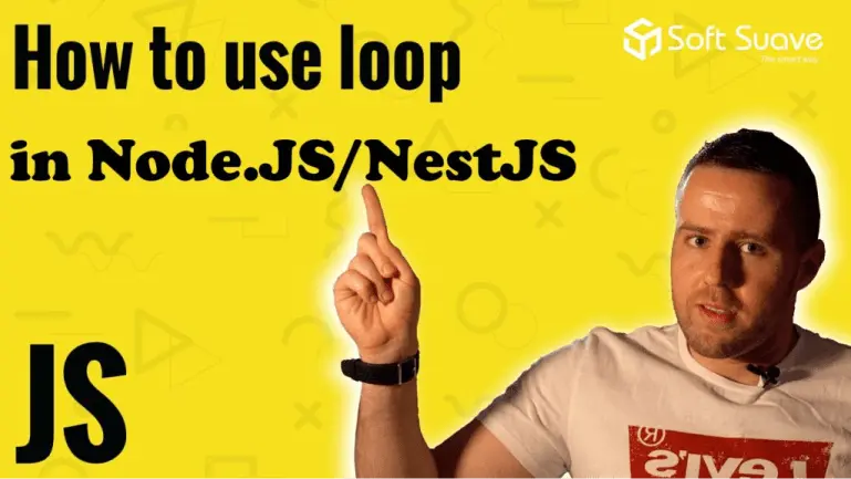 how to use loop in nodejs