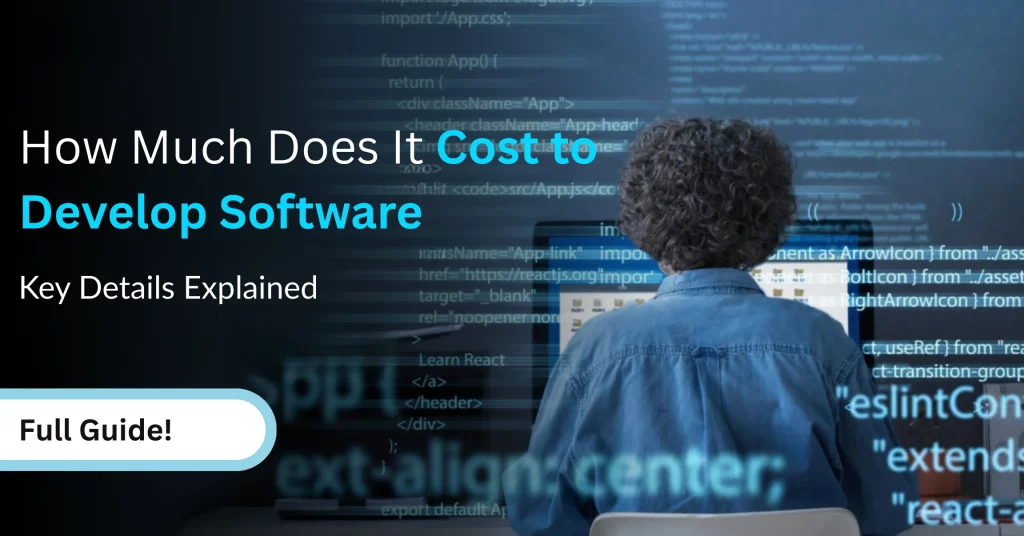 how much does it cost to develop software