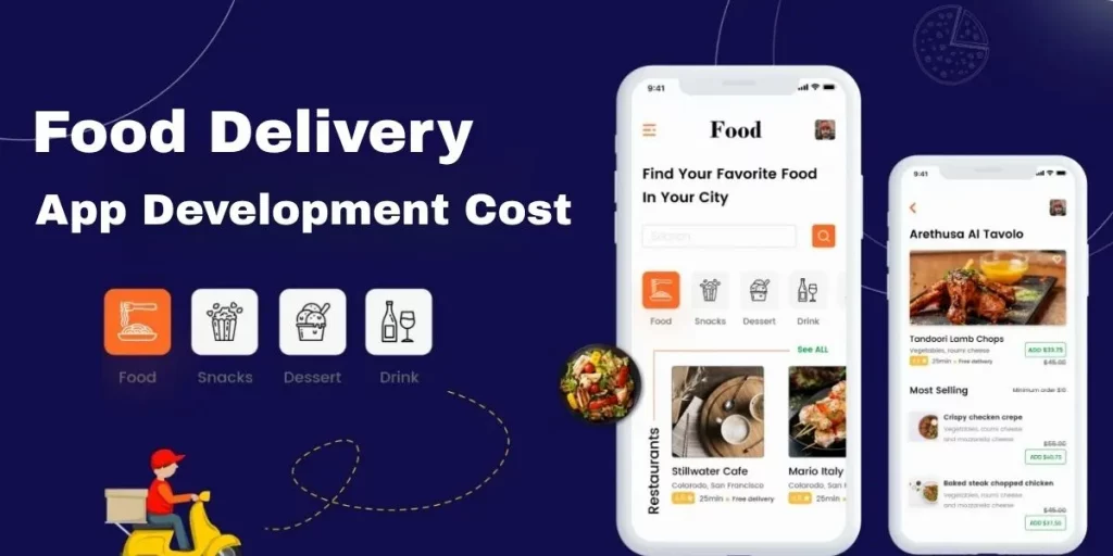 Food devivery app development company