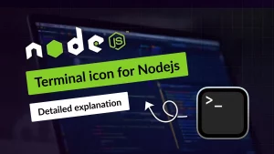 terminal icon for nodejs