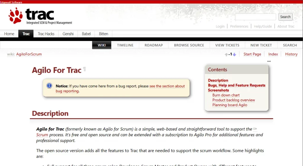 Agilo for Scrum Website Image