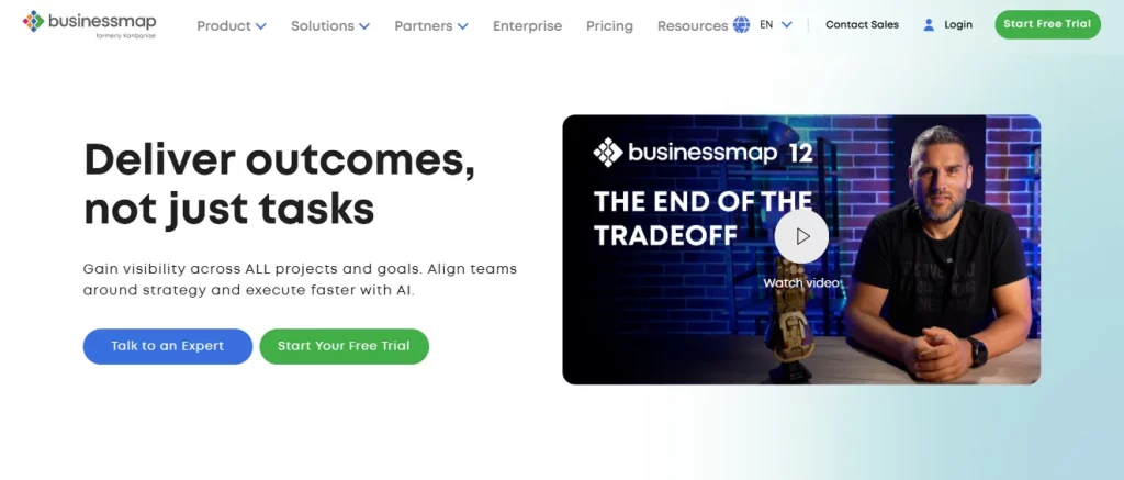 Kanbanize Website Image