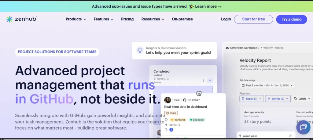 Zenhub Website Image