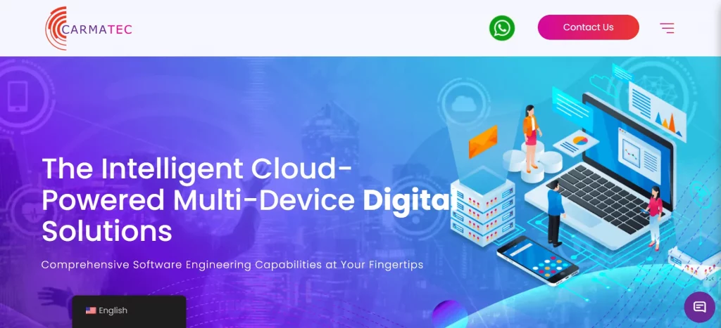 carmatec website image