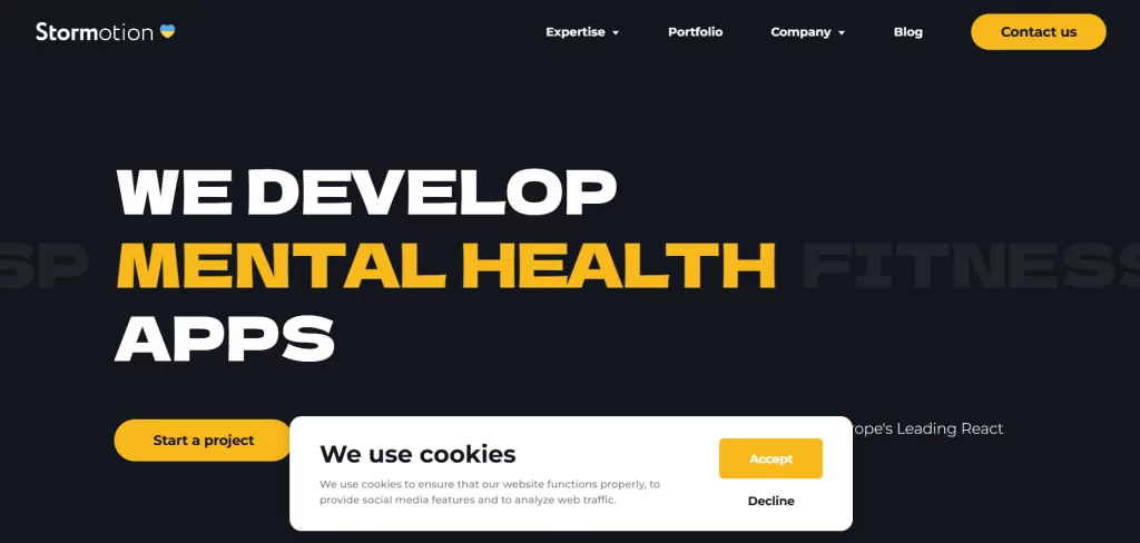 Stormotion Website image