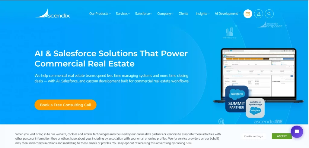 Ascendix Website Image