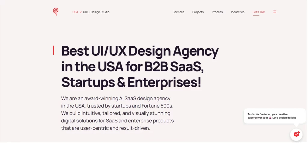 Lollypop Design Website Image