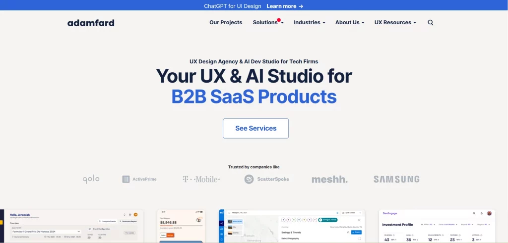 adamfard website Image