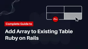 add array to existing table ruby on rails_