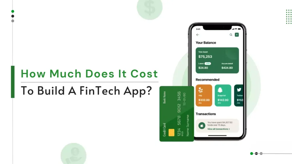 How Much Does It Cost to Build a Fintech App in 2026?